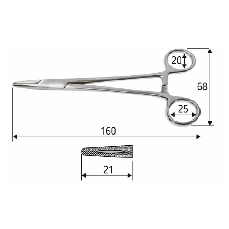 Голкотримач Mayo-Hegar, 16 см, J-24-018, Surgicon